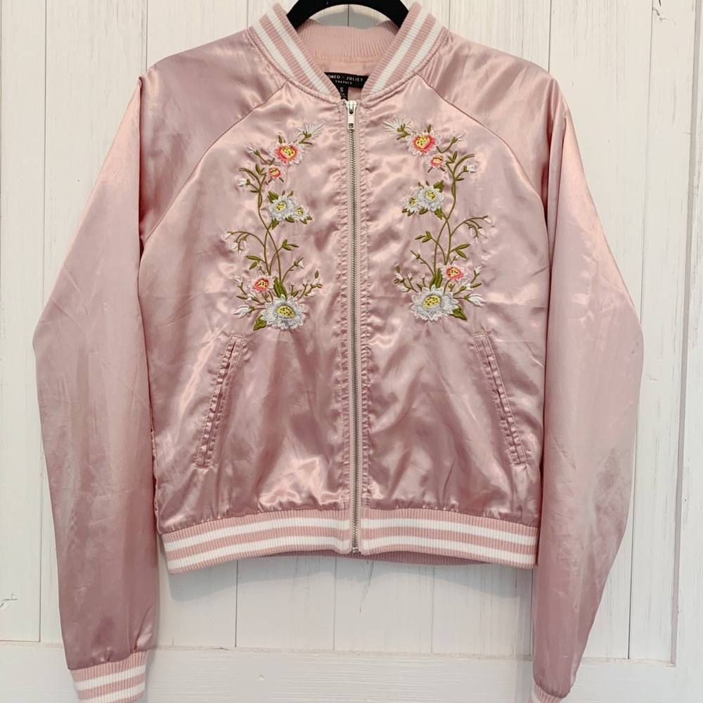 Romeo + Juliet couture pink summer jacket